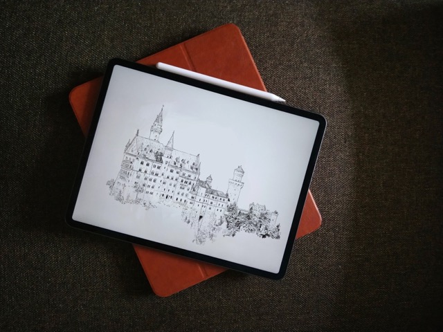 Neuschwanstein Castle on device